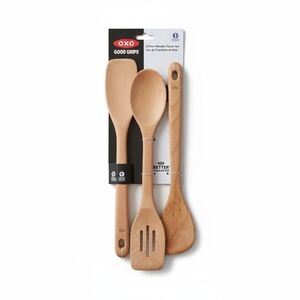 OXO Wooden Kitchen Utensil Trio